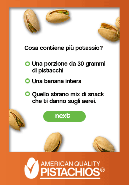Get a taste! Pistachio Trivia - Potassium
